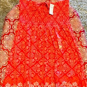 NWT Gap Summer Strapless Dress Medium